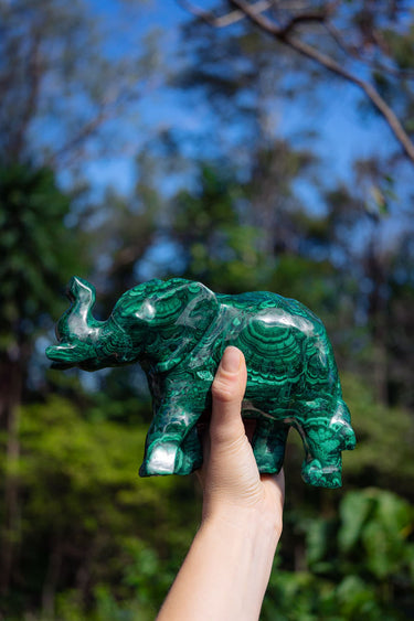 Malachite Elephant
